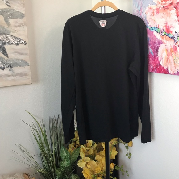 Nike NFL Atlanta FalconsCrewneck Black Top Size M - Picture 4 of 4